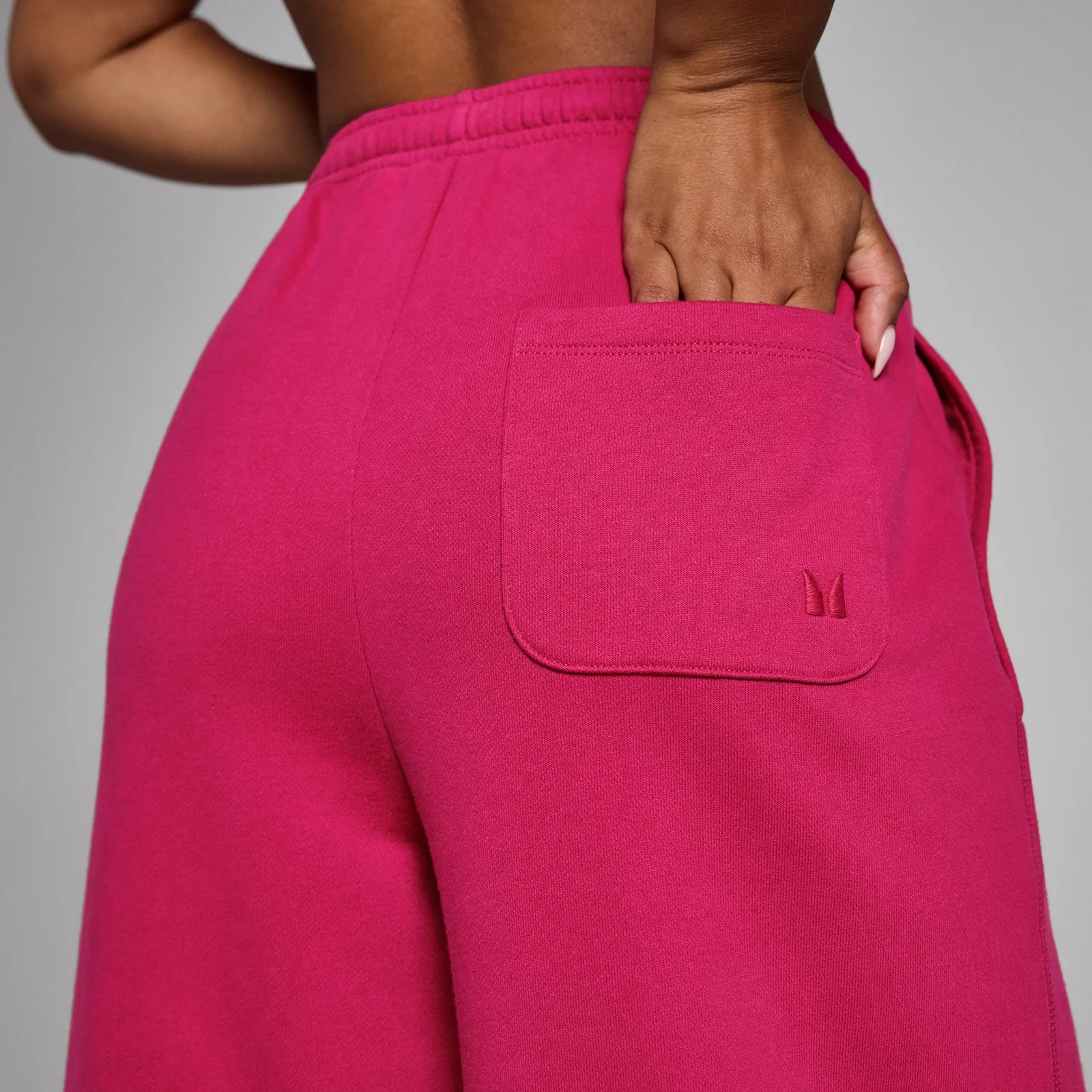 MP Women's Lifestyle Straight Leg Joggers - Bold Berry - S Image 2