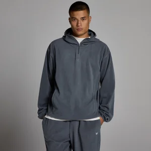 MP Miesten Fleece 1/4-Vetoketju Huppari - Graniitti - Size XS