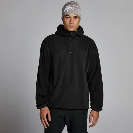 MP Miesten Fleece 1/4-Vetoketju Huppari - Musta