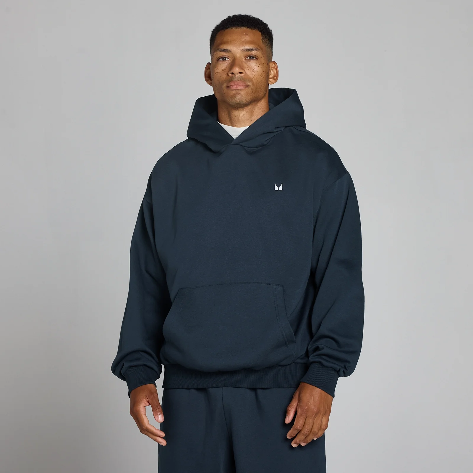 MP Miesten Rest Day Oversized -huppari - Tummansininen - M Image 1
