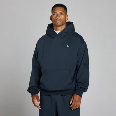 MP Miesten Rest Day Oversized -huppari - Tummansininen