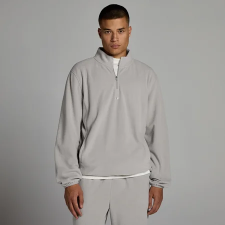 MP Miesten Fleece 1/4 -vetoketju - Sustained Harmaa