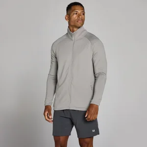 MP Miesten Training Ultra Gridded Vetoketjullinen - Chalk Grey - Size XS