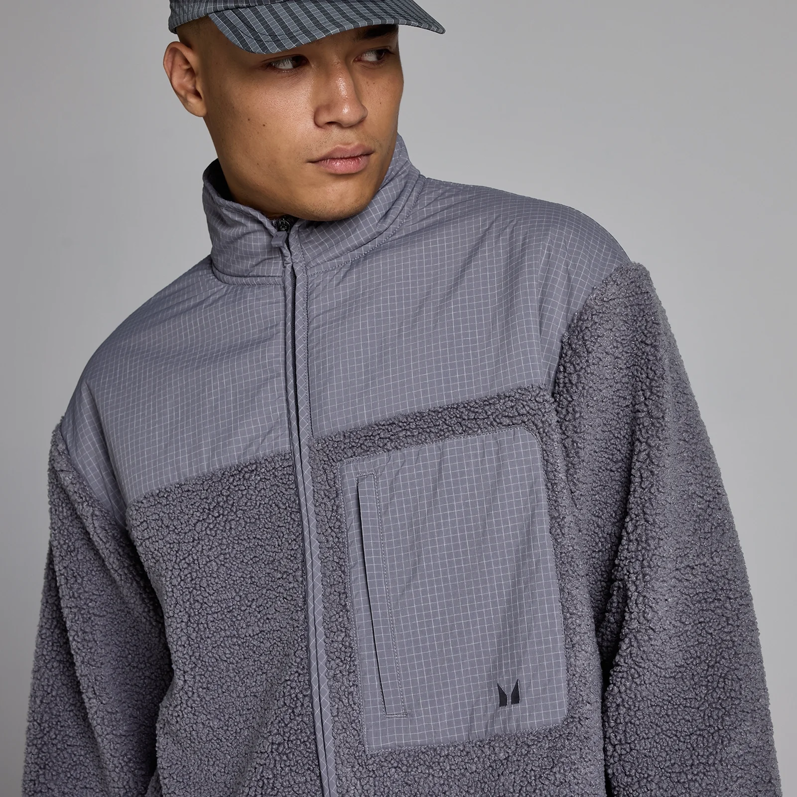 MP Miesten Borg Fleece - Tumma Melanži - XS Image 4