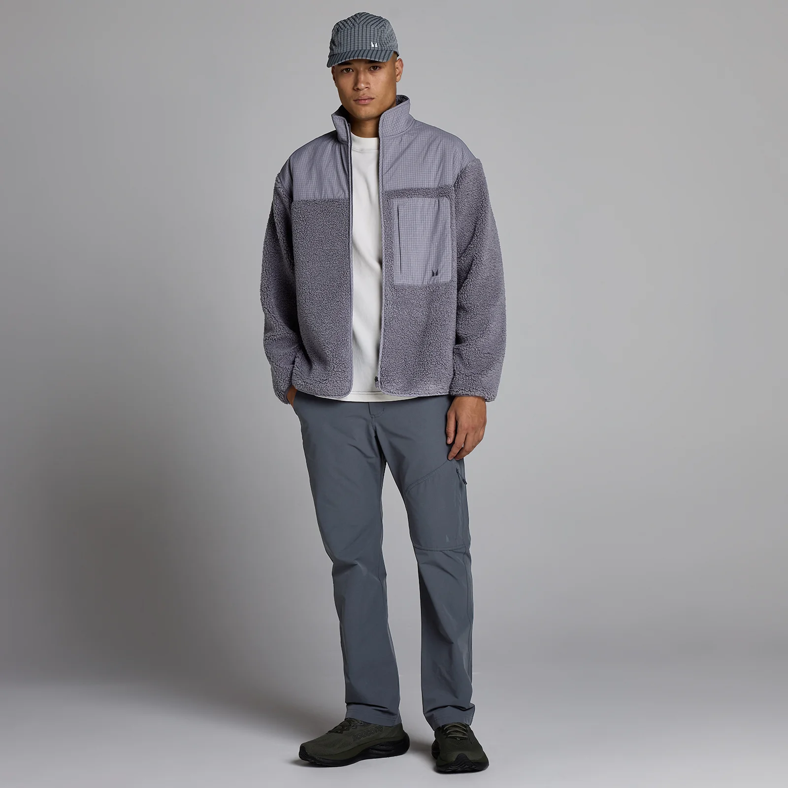MP Miesten Borg Fleece - Tumma Melanži - XS Image 3
