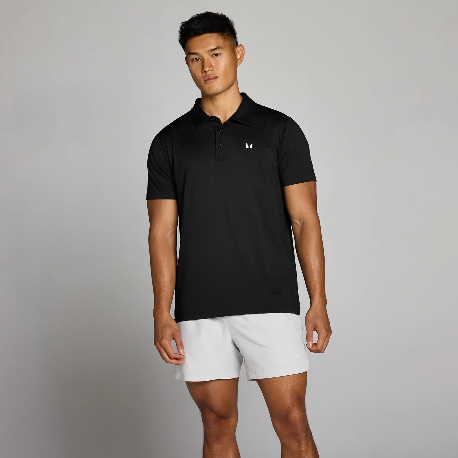 MP Men's Training Polo Shirt - Musta - XS Image 1
