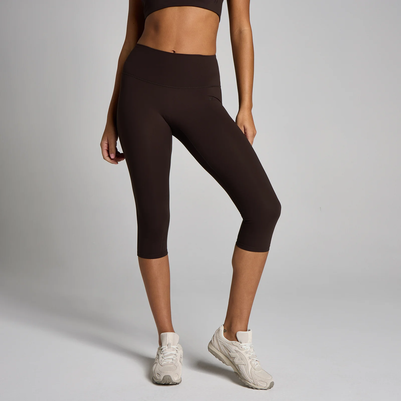 MP Naisten Tempo Capri Leggings - Kaakao - S Image 1