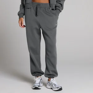 MP Women's Basics Oversized Joggers - Tummanharmaa - Size S