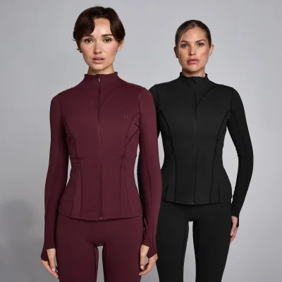 MP Women's SculptForm -vetoketjutakki - Musta - XS Image 6