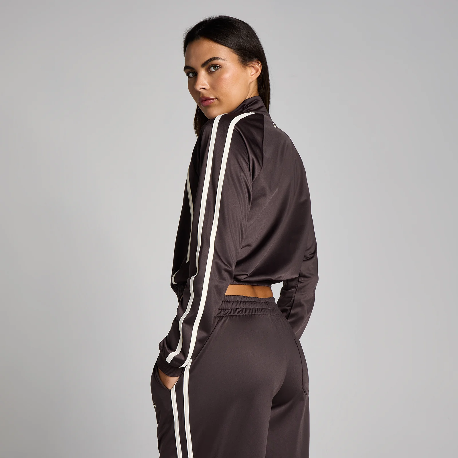 MP Women's Tricot Track -takki - Kaakao/Vanilja - M Image 2