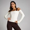 MP Naisten Tempo Off The Shoulder LS Top - Vanilja