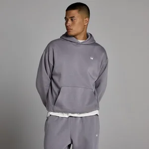 MP Miesten Rest Day Oversized Huppari - Tumma Harmaankirjava - Size XS