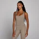 MP naisten Training Racer Back -hihaton paita - Light Taupe