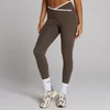 MP Naisten Tempo Contrast leggingsit - Suklaa