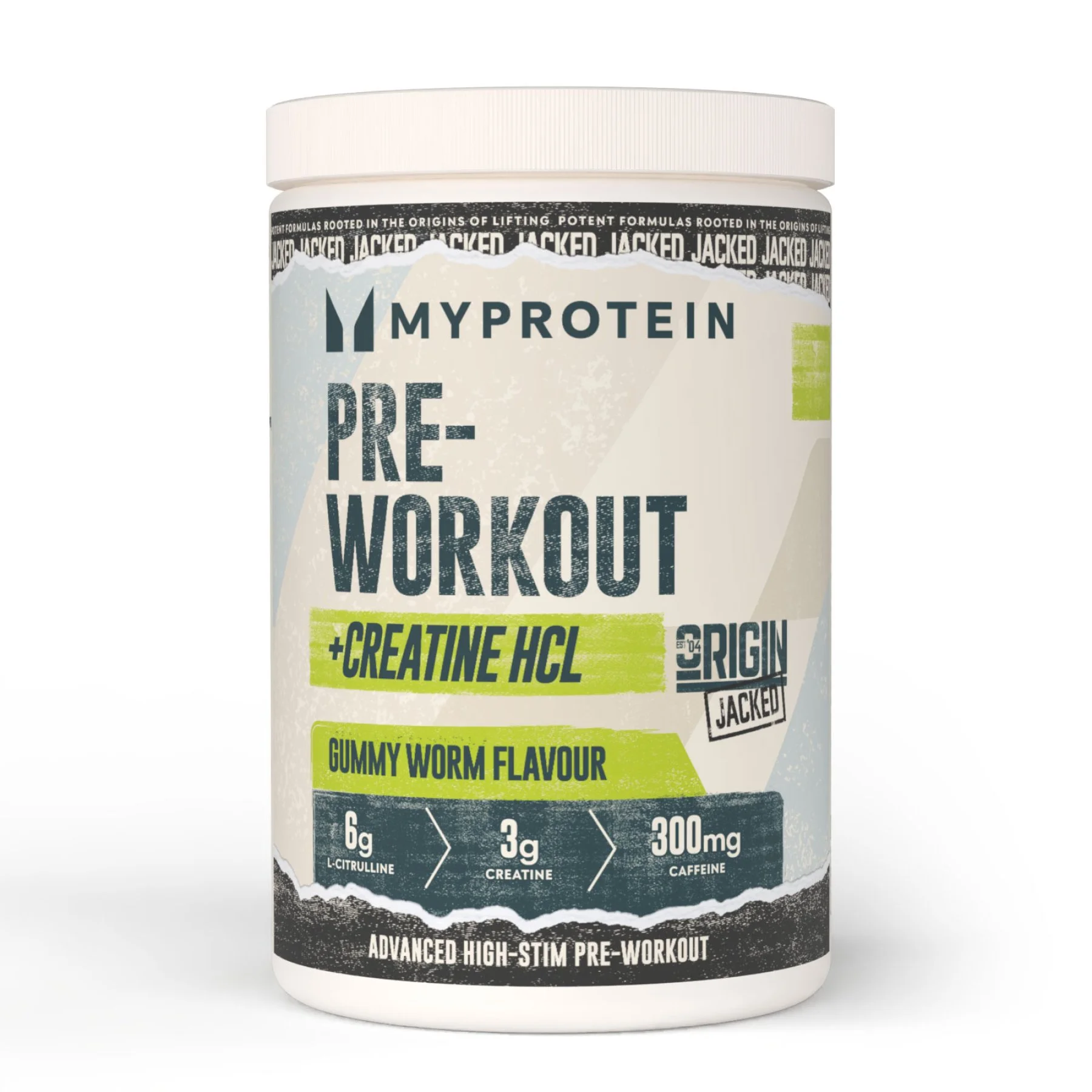 Origin Jacked Pre-Workout - 25annosta - Gummy Worm Image 1