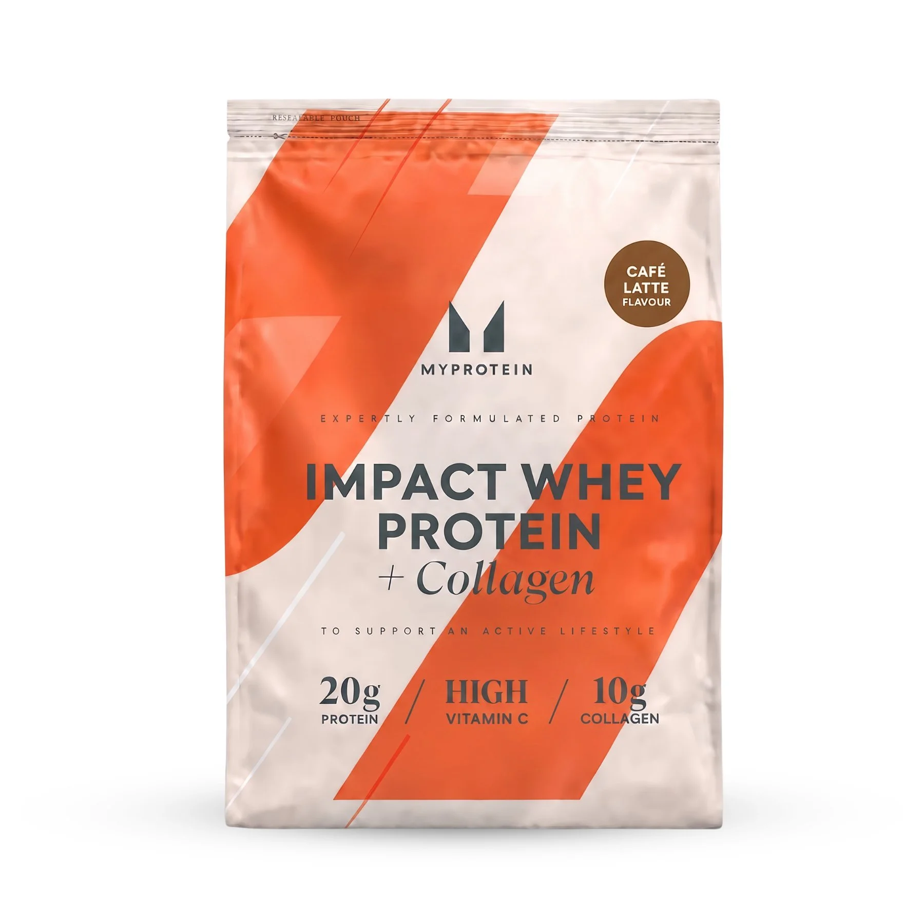 Impact Whey Proteiini - 2340g - 90annosta - Cafe Latte (+Collagen) Image 1