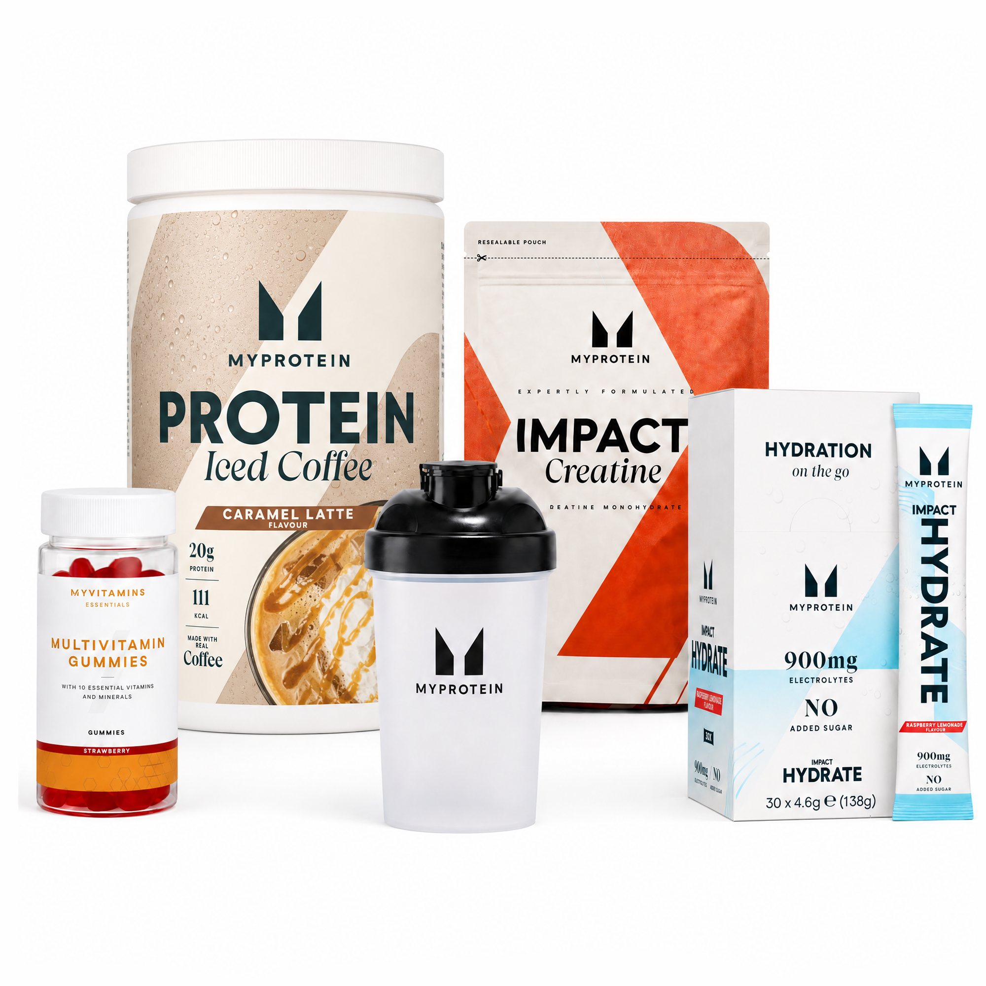 Impact Week Coffee Bundle - Raspberry Lemonade - 20annosta - Iced Caramel Latte Image 1